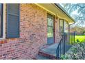 Close-up of the brick facade and entrance, showcasing the architecture at 970 Willowbrook Ave, Rock Hill, SC 29730