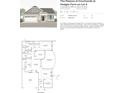 Detailed floor plan showcases spacious layout with open living areas, kitchen, bedrooms, and a courtyard patio at 4 Five Creek Rd # 4, Charlotte, NC 28213