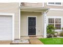 Up close image of the front door and address on this charming two-story house at 3725 Catawba Creek Dr, Gastonia, NC 28056