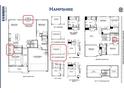 Hampshire floor plan featuring a spacious kitchen, dining room, and open-concept living area at 128 Fordingbridge Ln, Mooresville, NC 28115