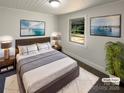 Cozy bedroom with modern decor, a comfortable bed, and a serene atmosphere at 614 Normandy Rd, Lancaster, SC 29720