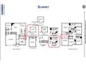Summit floor plan featuring optional sunroom and patio, covered porch, and screened porch at 124 Fordingbridge Ln, Mooresville, NC 28115