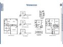 Verwood floor plan featuring a two-car garage, kitchen, breakfast area, and Gathering room layout at 158 Ventor Way, Mooresville, NC 28115