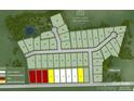 Lowland Meadows community map highlighting available lots and walking paths, providing a serene environment at 2296 Bridgewater Rd # 2, Rock Hill, SC 29730