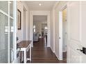 Bright entryway with hardwood floors and an open view into the living spaces at 152 Amerson Dr, Rock Hill, SC 29730