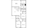 Upstairs floor plan features primary bedroom, primary bath, three additional bedrooms, and loft at 142 Bellina Dr # 58, York, SC 29745