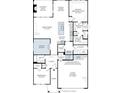 Detailed floor plan showcasing the layout of the home, including the bedrooms, bathrooms, and kitchen at 4126 Eastover Glen Rd # 0317, Charlotte, NC 28269