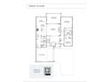 Detailed floorplan of first floor featuring kitchen, dining, great room, primary suite and covered porch at 4155 Persimmon Rd, Lancaster, SC 29720