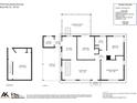 Detailed floor plan showcasing the layout of a home with a basement, kitchen, and primary bedroom at 764 Emorywood Ln, Rock Hill, SC 29730