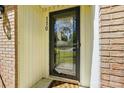 Charming front door with glass details, welcoming guests into a beautiful home at 110 Tanglewood Dr, Kannapolis, NC 28081
