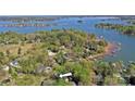 Lakefront property with mature trees and private in-ground pool at 2792 Lakeshore Rd, Denver, NC 28037