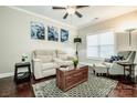 Comfortable living room featuring a neutral color palette and ample natural light at 2676 Poplar Cove Nw Dr, Concord, NC 28027