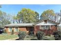 Charming brick home featuring manicured landscaping, shutters, and a welcoming front yard in a serene neighborhood at 3220 Wiseman Dr, Charlotte, NC 28227