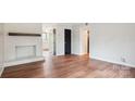 Bright living room with hardwood floors, a fireplace and easy access to other areas at 1162 Westover Cir, Rock Hill, SC 29732