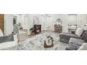 Open living space with hardwood floors and neutral decor at 221 N Davis Ave, Newton, NC 28658
