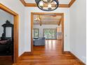 Open-concept living room featuring hardwood floors and natural light at 5546/5510 Hoodtown Rd, Sharon, SC 29742