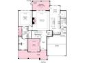 Detailed floor plan showcasing the layout of the first floor, including the owner's suite at 6707 Baker Creek Ave, Indian Land, SC 29707