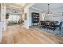 This bright interior boasts hardwood floors, coffered ceilings, and is connected to the dining room at 1079 Sage Pine Cir, Clover, SC 29710