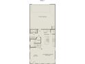 First floor plan showcasing a spacious two-car garage, kitchen, gathering room, and cafe at 15910 Parkside Crossing Dr # 318, Charlotte, NC 28278