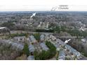 An aerial view highlights proximity to Ballantyne and Uptown Charlotte, with easy commute access at 16631 Commons Creek Dr, Charlotte, NC 28277