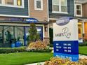Mattamy Homes office entrance with 'Bailey Run' signage and inviting landscaping at 7204 Hodges Meadow Ln, Charlotte, NC 28213
