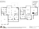 Detailed floor plan showcasing the layout of a two-story home, including room dimensions and total heated living area at 2004 Ptarmigan Ct, Waxhaw, NC 28173