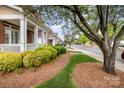 Nice suburban home with a manicured lawn and lots of attractive curb appeal at 20015 N Cove Rd, Cornelius, NC 28031