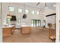 Bright open space with a modern kitchen, two islands, high ceilings, and ample natural light at 3268 Sherman Dr, Lancaster, SC 29720