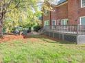 Backyard deck showcasing outdoor living space, perfect for entertaining or enjoying peaceful relaxation at 126 Pointer Se Ct, Concord, NC 28025