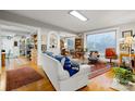 Bright living room with hardwood floors, ample natural light, and stylish furnishings at 115 12Th Sw St, Hickory, NC 28602