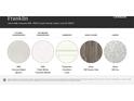 Selection of flooring, countertops and cabinetry materials available in the Franklin model home at Harris Mill by Lennar at 1552 Croydon St, Indian Land, SC 29707