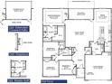 Detailed floor plan showcasing the layout of the first floor, including bedrooms and living spaces at 184 Swann Rd # 1, Statesville, NC 28625