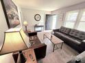 Living room with hardwood floors, comfortable seating and a welcoming atmosphere at 205 Cooke Cir, Kings Mountain, NC 28086