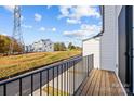 Balcony view featuring a view of the neighborhood construction and a blue sky at 657 District Ct, Fort Mill, SC 29708