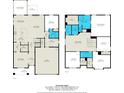 Detailed floor plan showcasing the layout of the home with dimensions for each room and total GLA at 4606 Gatesmills Ave, Charlotte, NC 28213