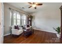 Comfortable living room featuring hardwood floors, natural light, and tasteful decor at 1226 Clingman Dr, Fort Mill, SC 29715