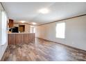 Bright and spacious living room featuring laminate floors at 2923-1 G B Blanton Rd, Shelby, NC 28152