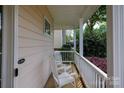 Inviting front porch with rocking chairs, providing a relaxing outdoor space at 1540 Coatsworth Ln, Rock Hill, SC 29732