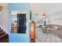 Inviting living room featuring a plush sofa and stylish decor at 3335 Hawick Commons Dr, Concord, NC 28027