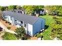 A scenic aerial view of the home, its surroundings and neighborhood at 11163 Harrowfield Rd # 8198, Charlotte, NC 28226