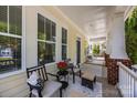 Relaxing front porch featuring comfortable seating and ample space for outdoor enjoyment at 12614 Robert Walker Dr, Davidson, NC 28036
