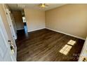 Spacious living room features wood floors and bright natural light, creating a warm and inviting atmosphere at 117 24Th Nw St # 41, Hickory, NC 28601