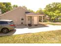 A single-story home with an attached two-car driveway at 7428 Beaufort Cir, Charlotte, NC 28227