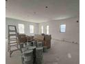 Spacious living room featuring large windows for natural light, perfect for renovations, and modern upgrades at 8038 Pawtuckett Rd, Charlotte, NC 28214