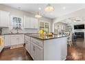Gourmet kitchen with granite countertops, a large center island, and modern appliances that is perfect for cooking at 10072 Fox Trotter Ln, Midland, NC 28107