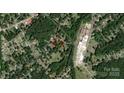 Aerial view showing the property's location within the neighborhood at 224 Charlotte St, York, SC 29745