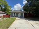 Newly renovated home with a quaint covered porch, offering great curb appeal at 402 California St, York, SC 29745