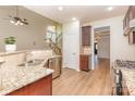 Well-equipped kitchen with stainless steel appliances and granite countertops at 740 Rosegate Dr, Gastonia, NC 28056