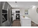 Modern kitchen equipped with stainless steel appliances and quartz countertops at 2403 Mary Ave, Gastonia, NC 28052