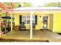 Relaxing front porch featuring rocking chairs, offers a cozy spot to enjoy the outdoors at 2929 Matoka Trl, Matthews, NC 28104